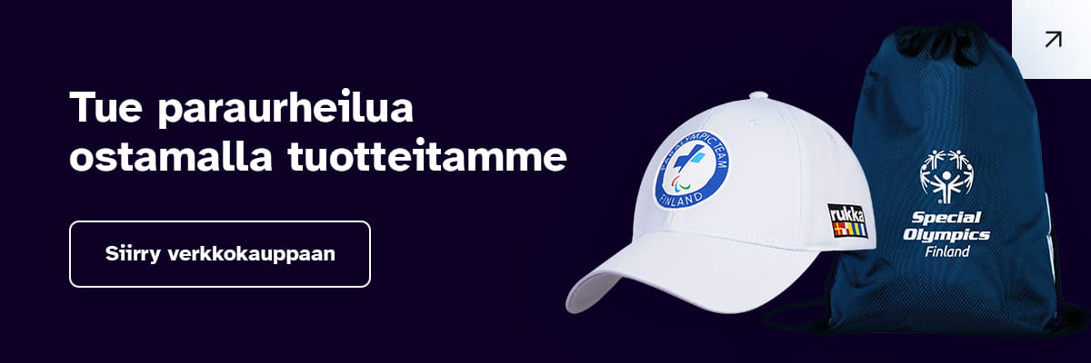 Tue paraurheilua ostamalla tuotteitamme. Siirry verkkokauppaan.